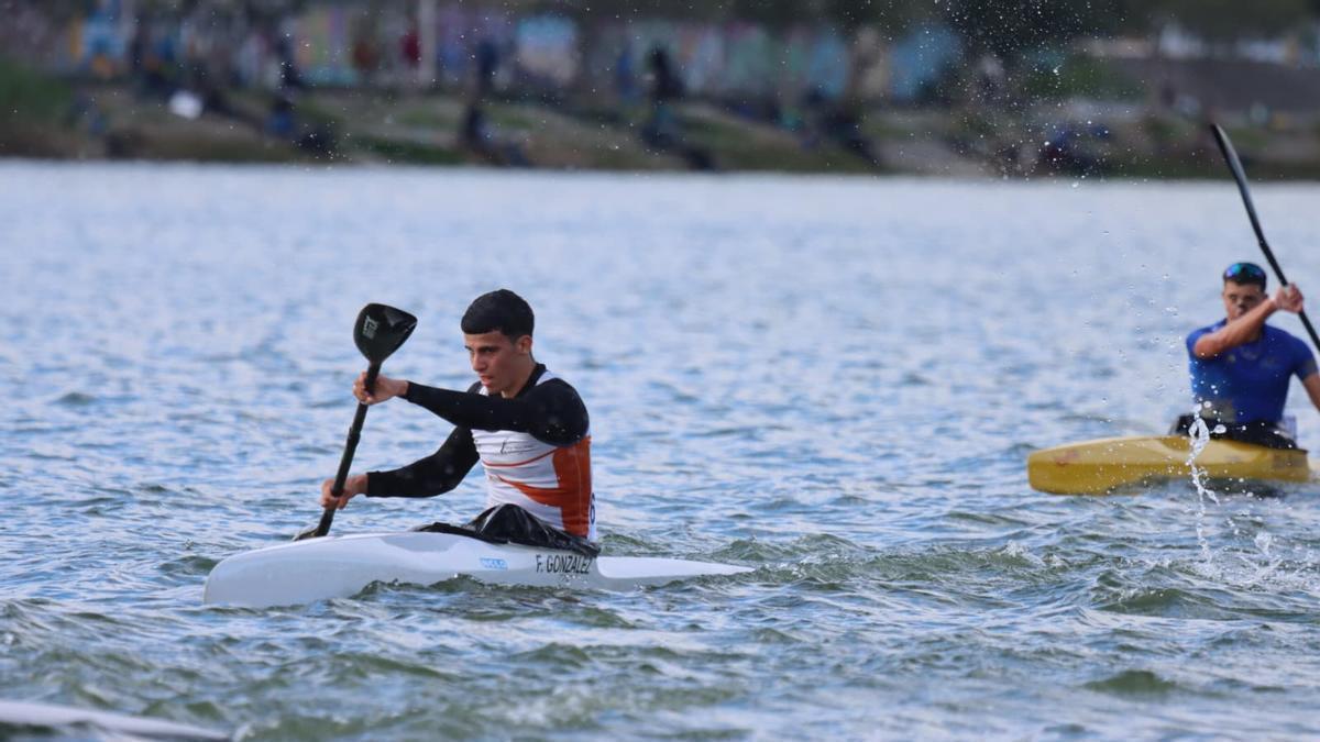 Facundo González compitiendo en el Campeonato de España