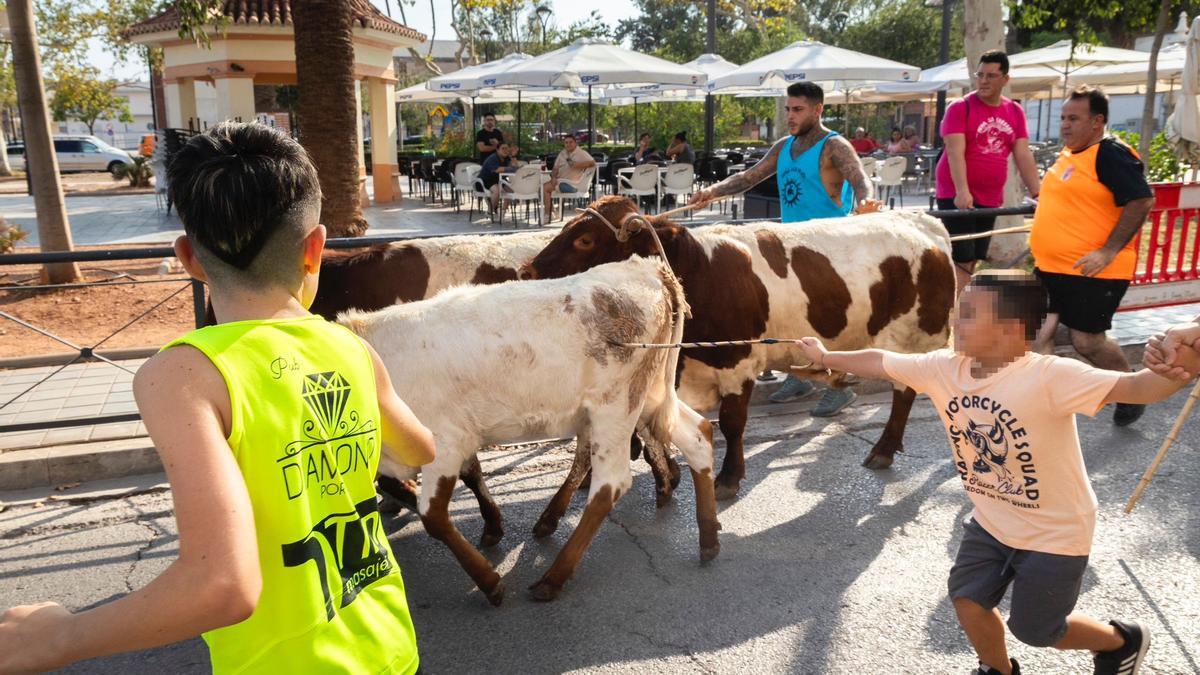 Port de Sagunt celebra un acto de trashumancia con menores