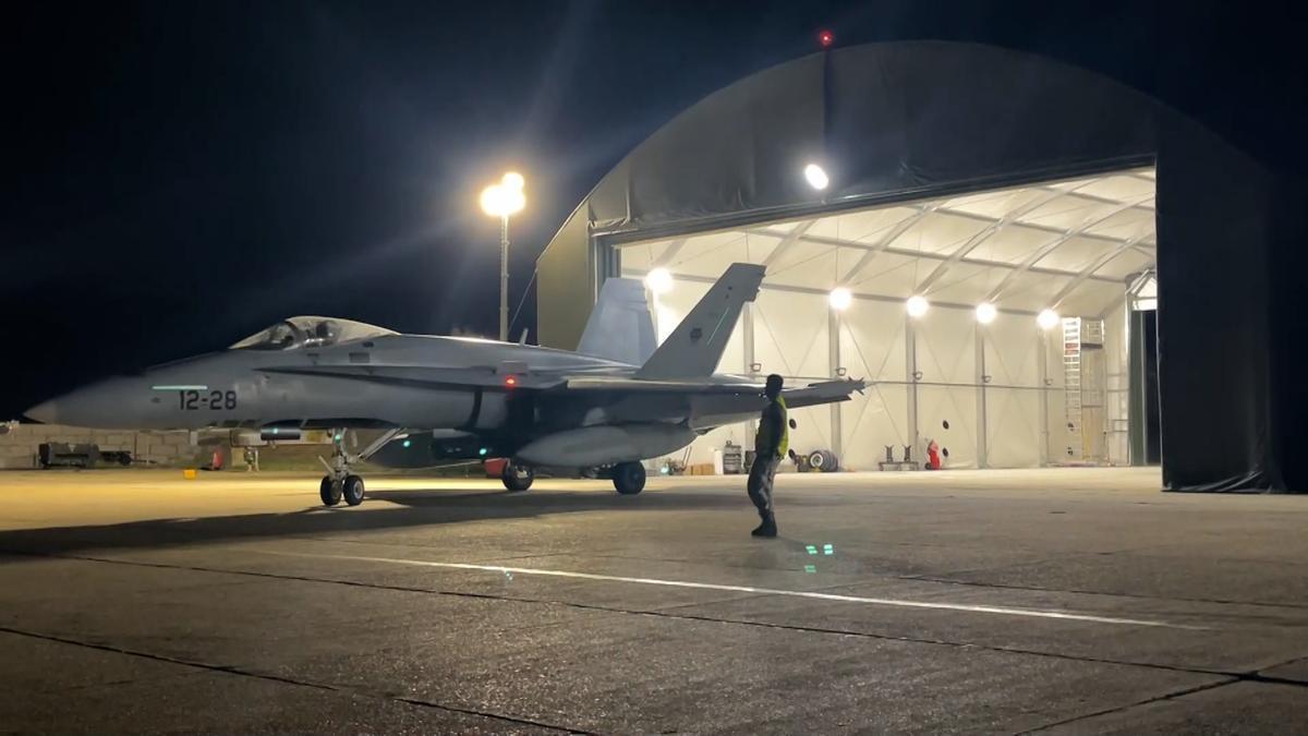 RUSIA ESPAÑA | Dos cazas F-18 españoles despegan en Rumanía por una alerta de drones rusos