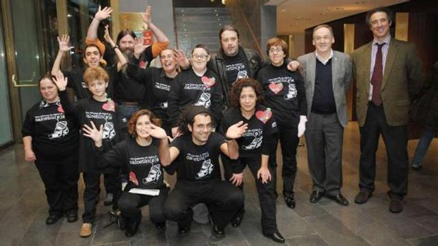 Estreno de 'Calcetin(e)s', ayer en el Colón. / 13fotos