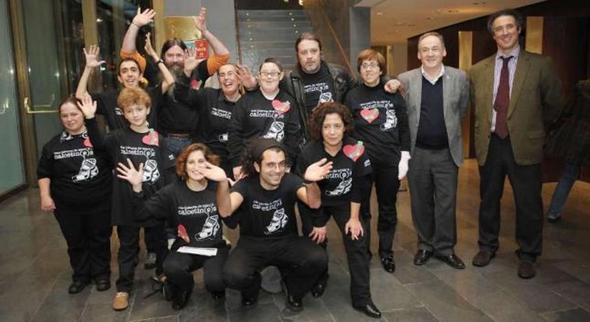 Estreno de 'Calcetin(e)s', ayer en el Colón. / 13fotos