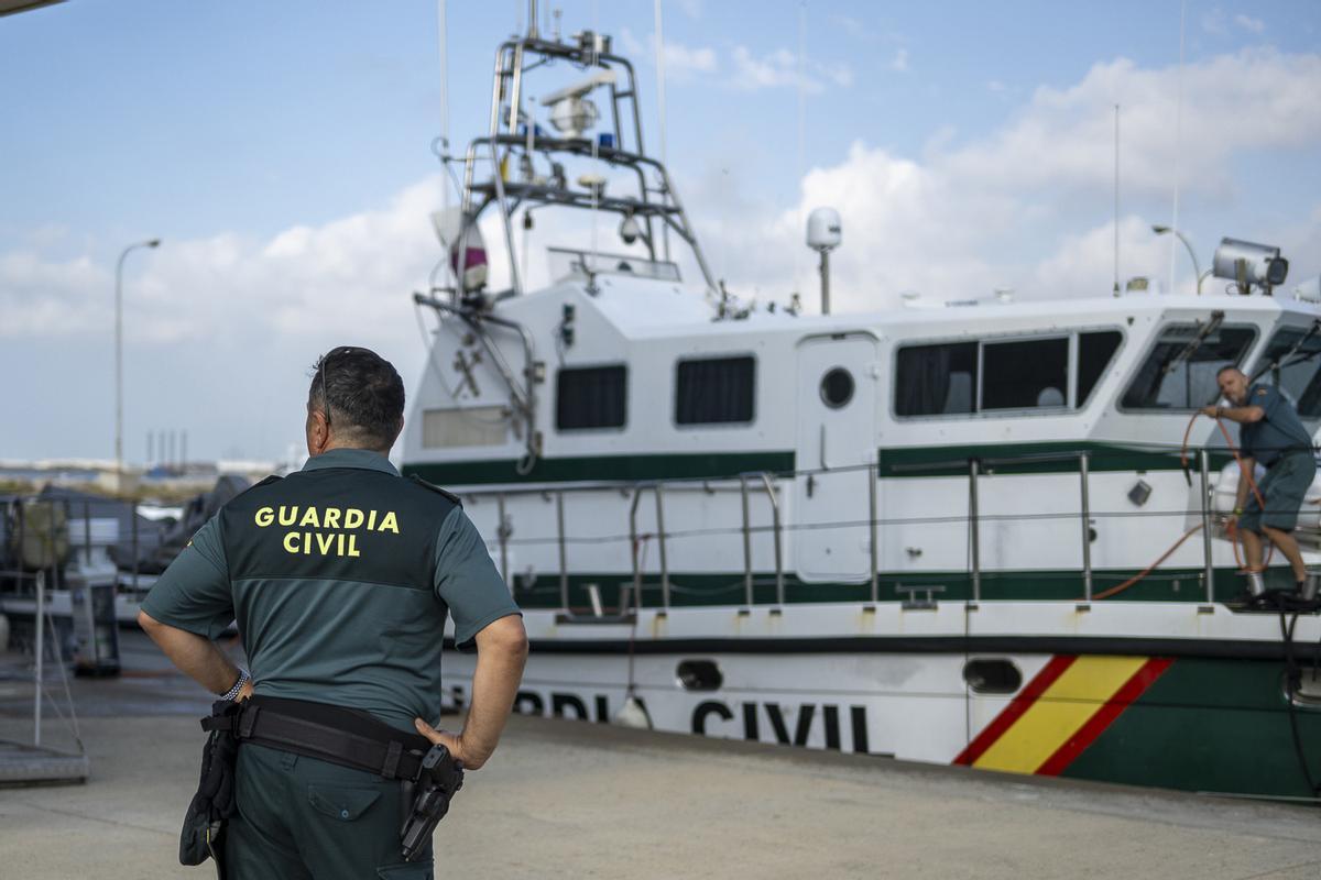 Un agente de la Guardia Civil, en una imagen de archivo.