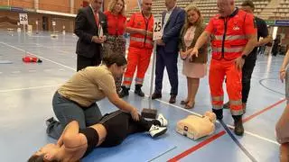 El 061 forma a más de 1.200 jóvenes malagueños en técnicas de reanimación cardiopulmonar