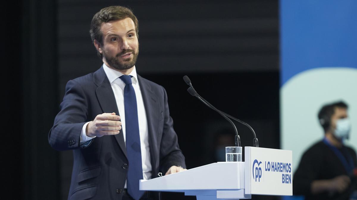 El expresidente del PP, Pablo Casado.