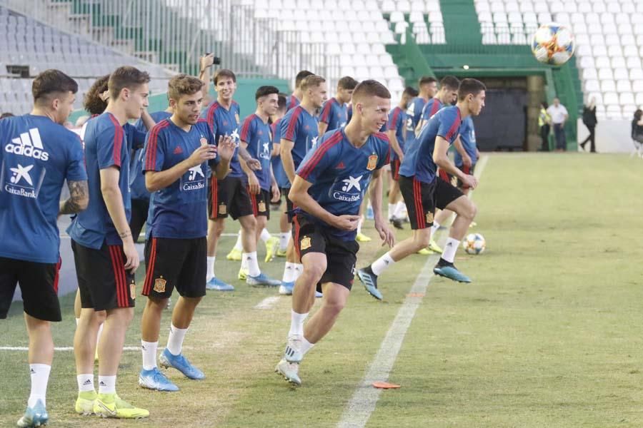 Entrenamiento de la Sub 21 en Córdoba