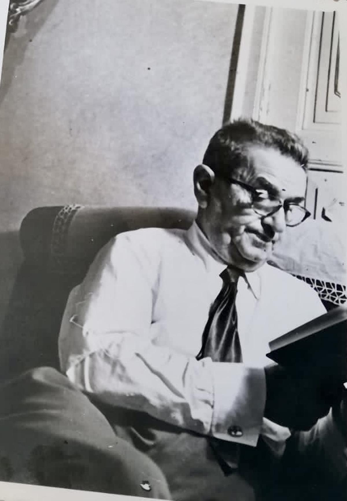 Fotografia familiar de Enrique Ramos Puente.