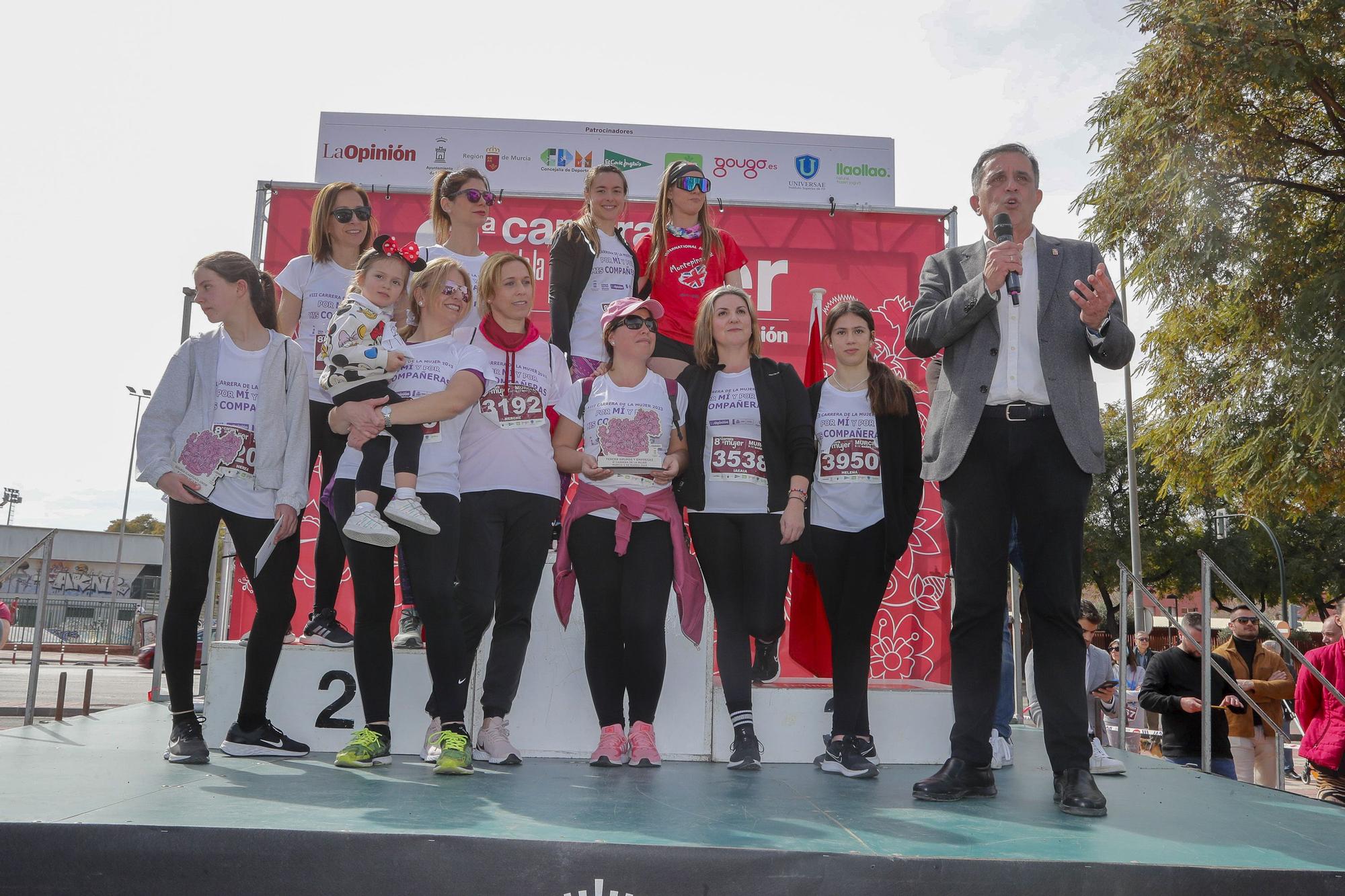 Carrera de la Mujer Murcia: Entrega de premios