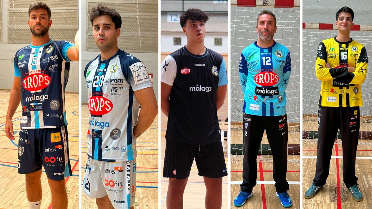 Nuevas equipaciones presentadas por el Trops Málaga.