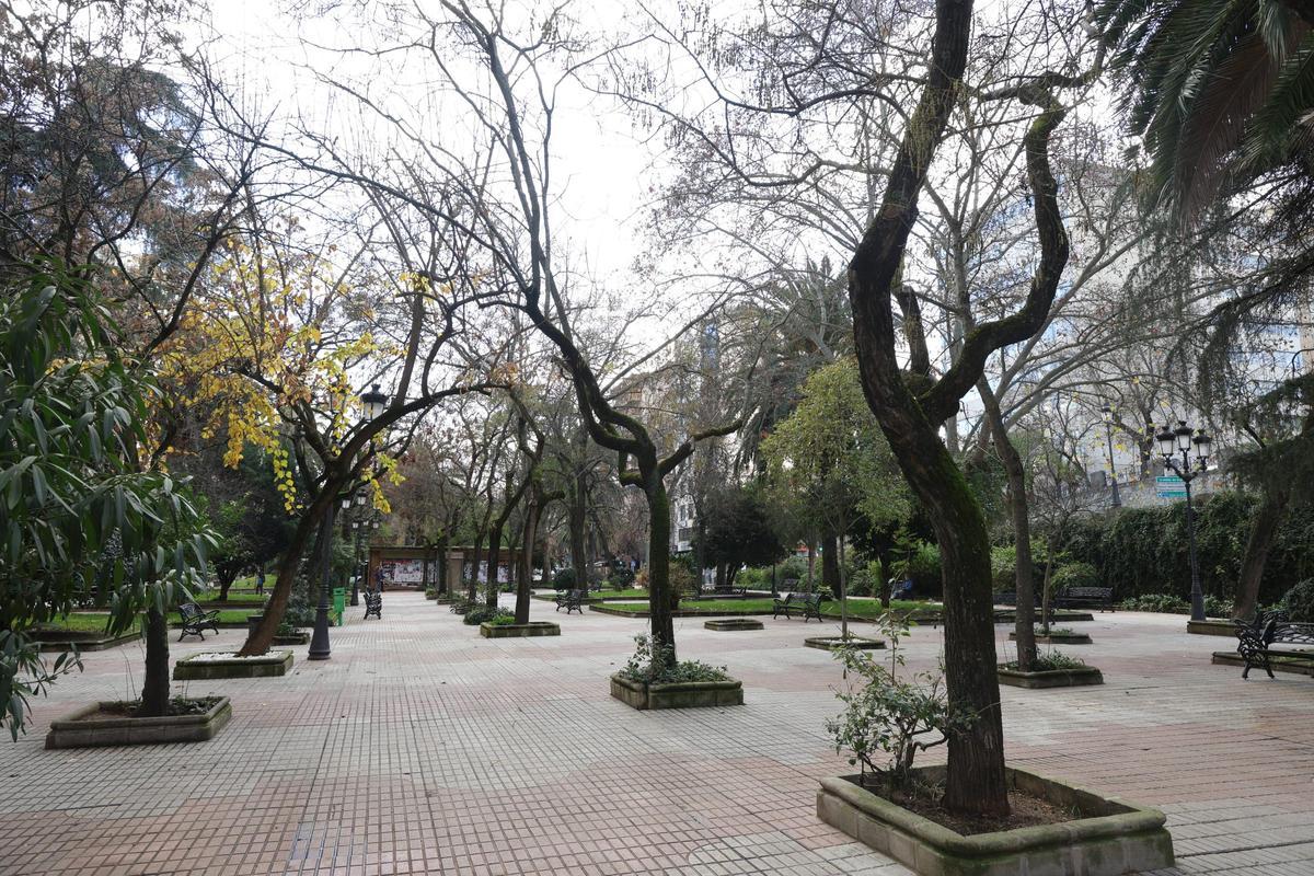 FOTOGALERÍA | La esperada reforma del Paseo de Cánovas de Cáceres, más cerca