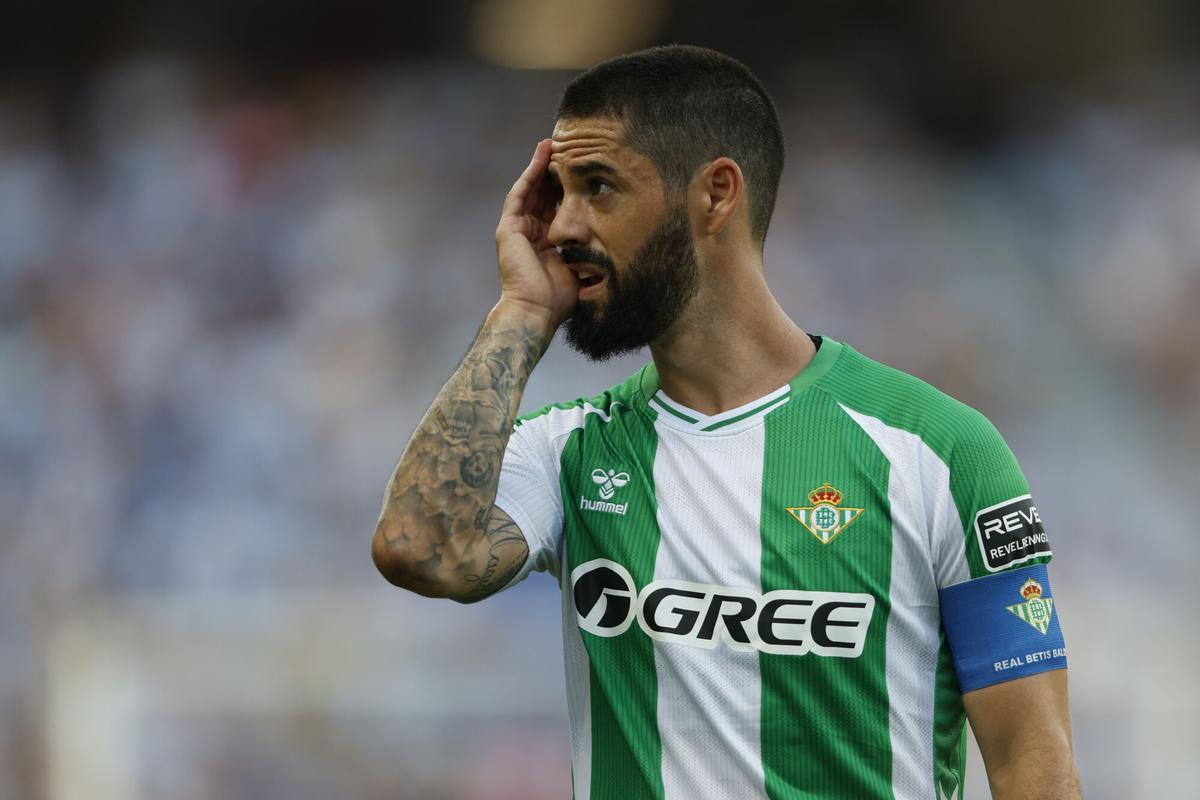 Isco Alarcón, capitán del Real Betis Balompié.
