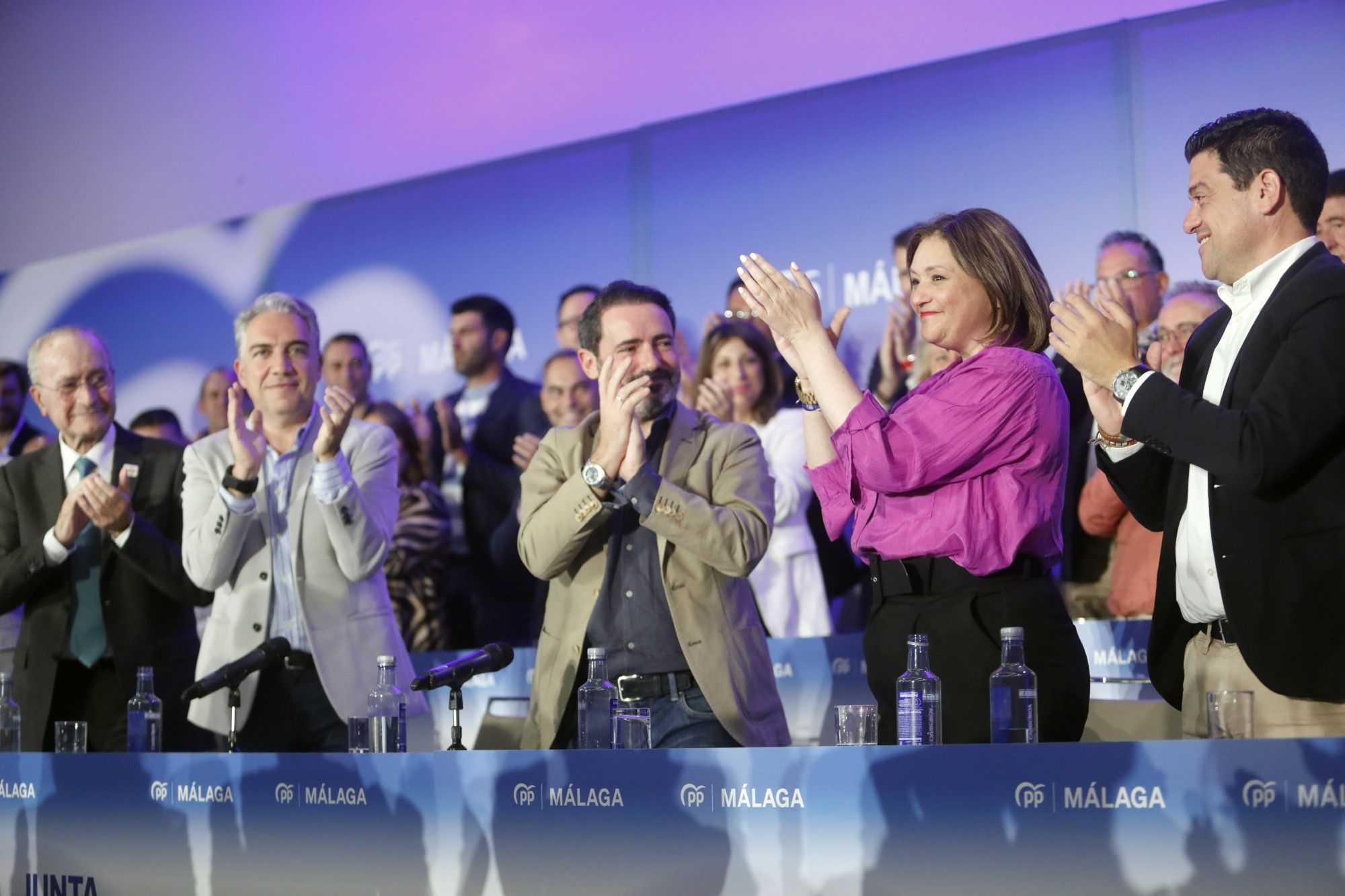 Acto de clausura de la Junta Directiva Provincial del PP de Málaga