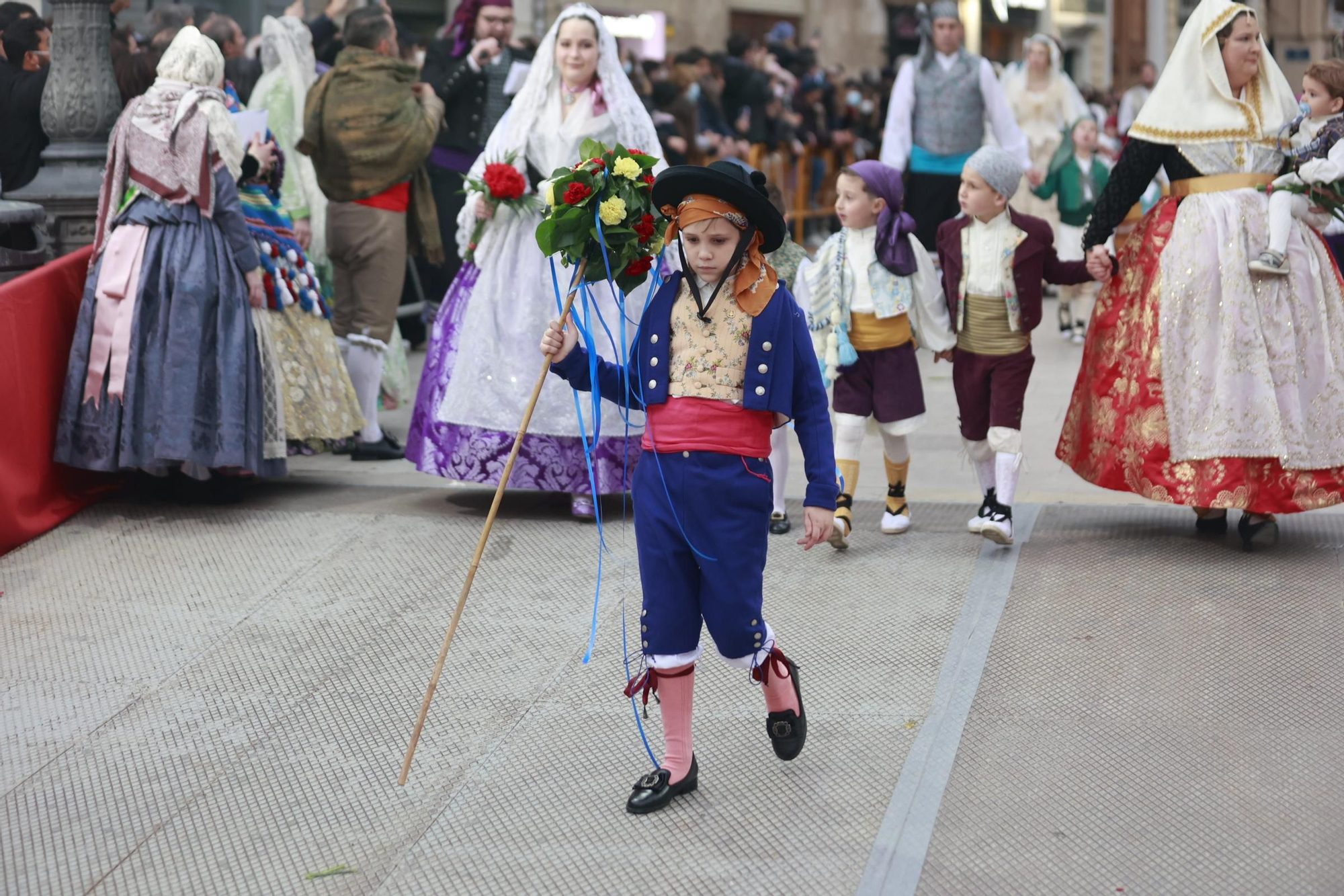 Búscate en el segundo día de ofrenda por la calle Quart (entre las 18:00 a las 19:00 horas)