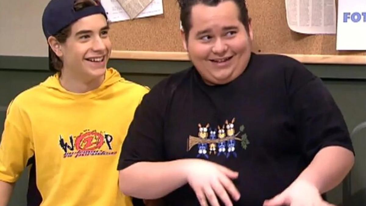 Dos actores de 'Los Serrano'.