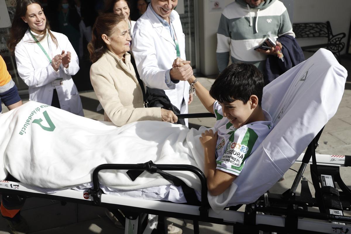 Dos menores que viajaban en el Alvia accidentado en Adamuz salen del hospital Reina Sofia de Córdoba