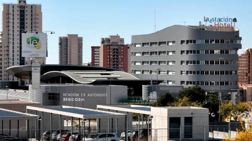 La estación de autobuses de Benidorm cuya concesión está en manos de Ortiz.