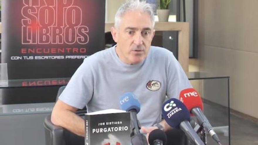 Jon Sistiaga presenta su último libro, 'Purgatorio' en Las Palmas de Gran Canaria