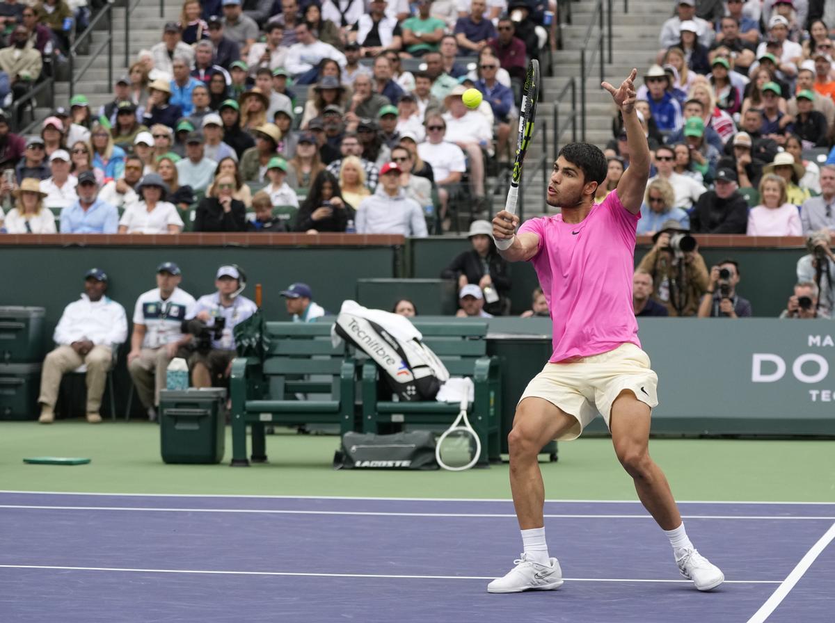 Final de Indian Wells: Carlos Alcaraz - Daniil Medvedev