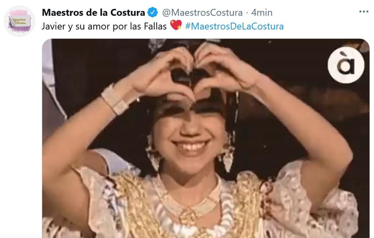 El twitter del programa, con Sara Larrazábal