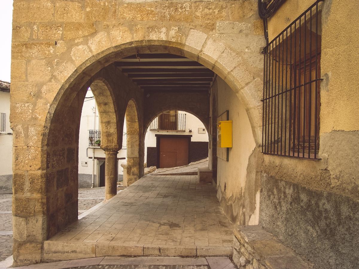 Calles en el interior de Villores