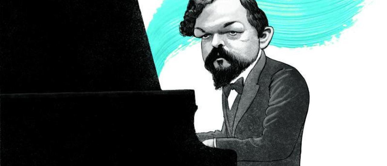 Debussy, pintar la música