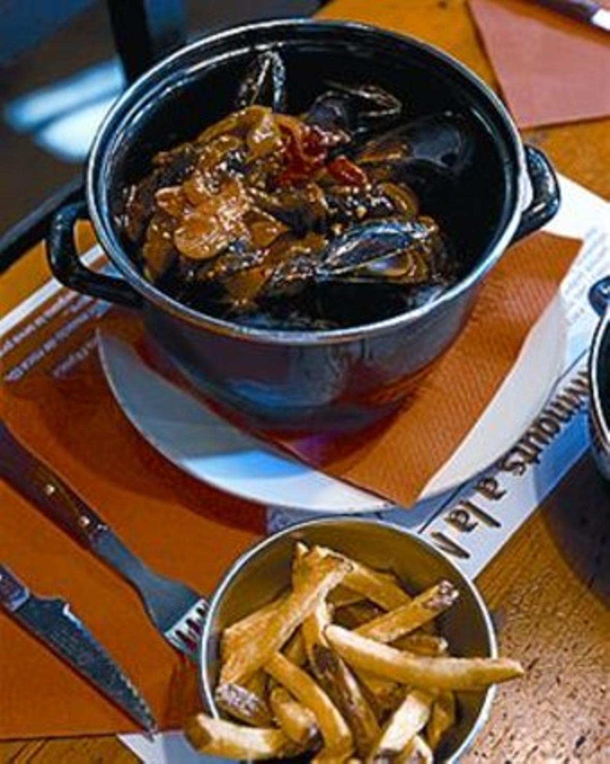 Plat belga, a La Muscleria. Plat belga, a La Muscleria.