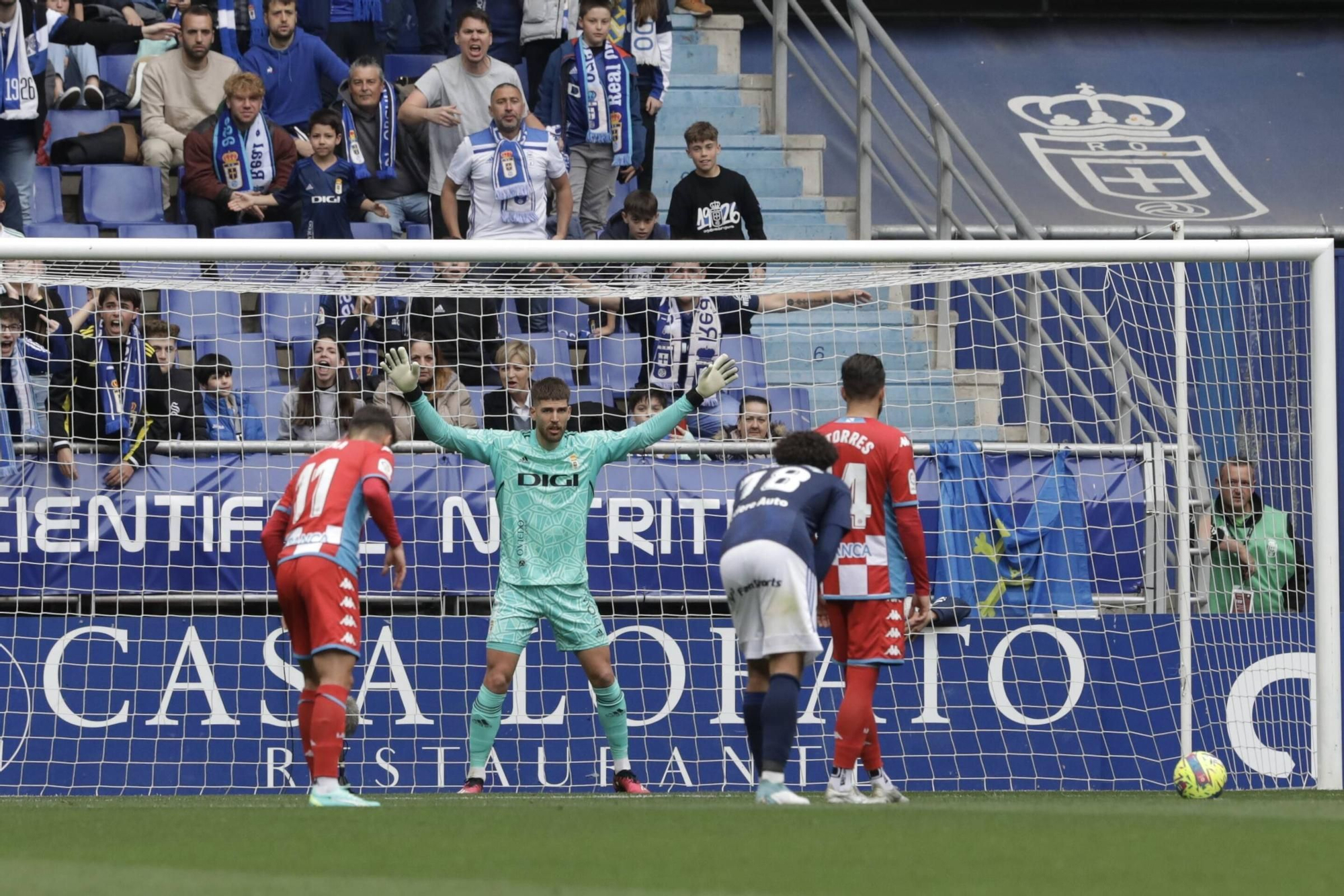 Así se vivió el encuentro entre el Real Oviedo y el Lugo