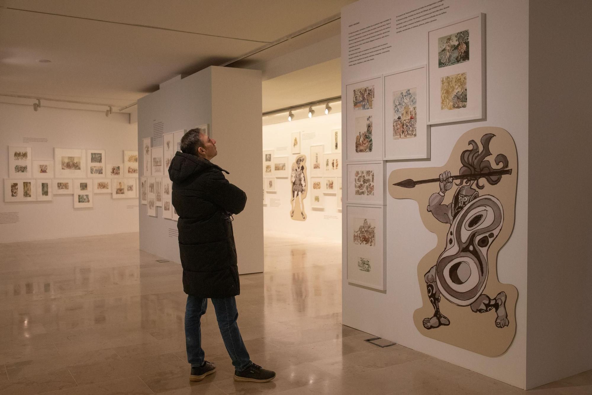 GALERÍA | Así es la exposición "Mingote (Breve) historia de la gente" del Etnográfico de Zamora