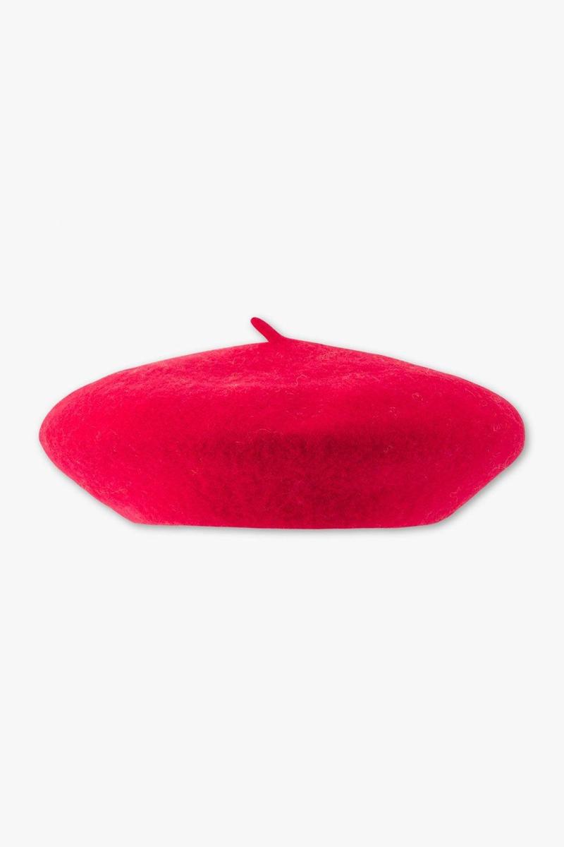 Boina roja de C&amp;A (precio: 6,90 euros)