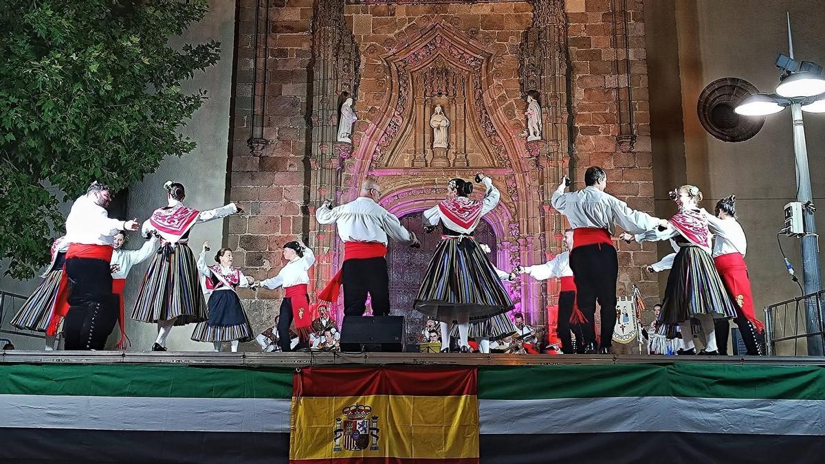 Villafranca de los Barros en la edición del año pasado.