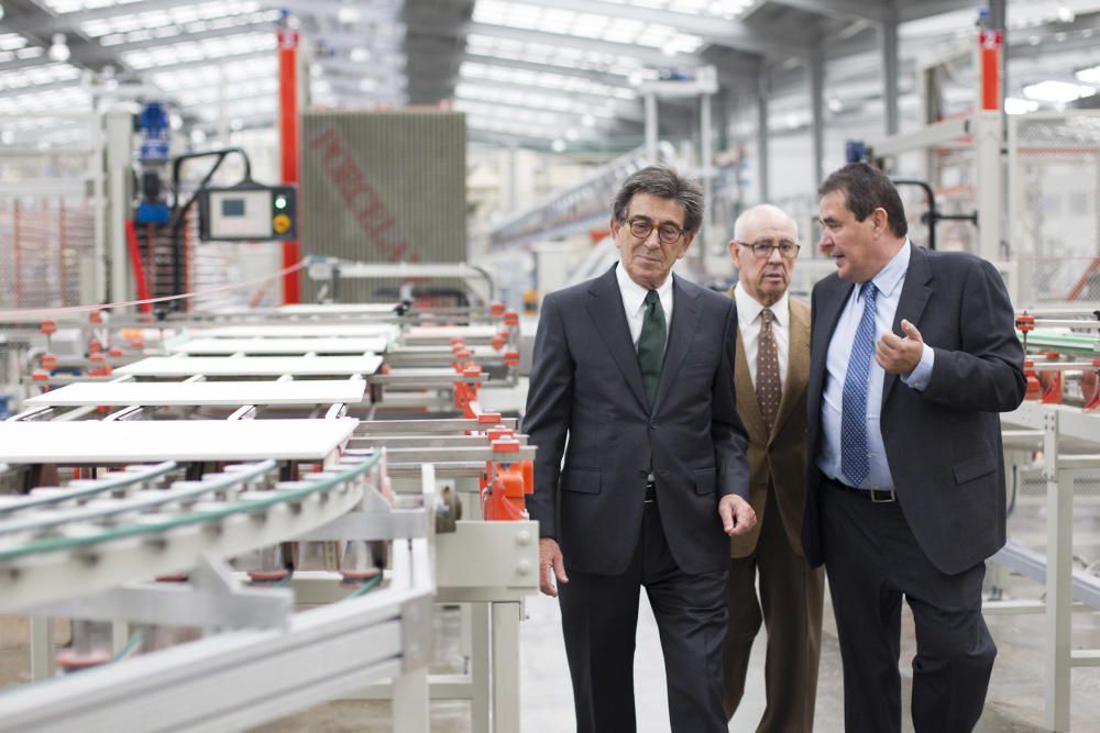 Visita a la planta de producción de Porcelanosa