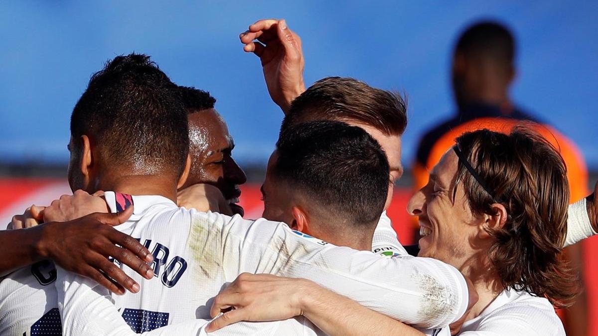 El Real Madrid sumó una cómoda victoria ante el Valencia