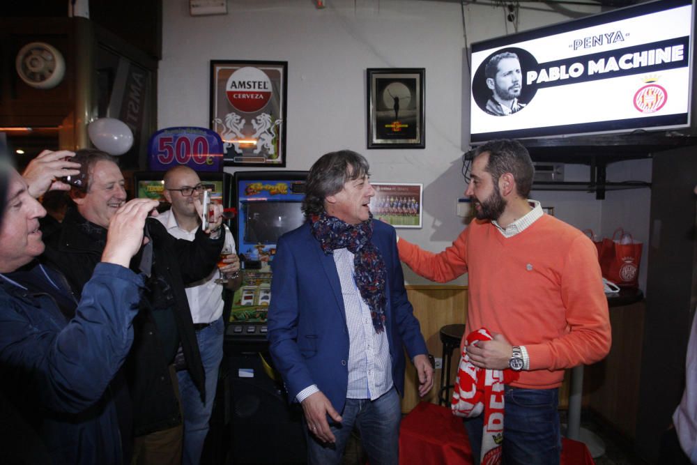 Inauguració de la Penya Pablo Machín