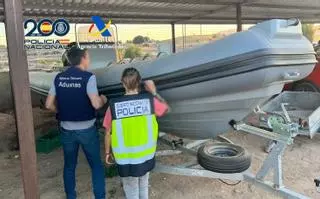 Transportaban droga y migrantes entre Alicante y Argelia en narcolanchas: la banda ha caído