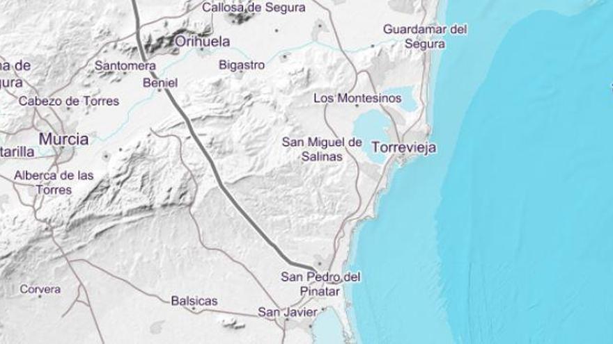 Un terremoto frente a la costa de Alicante se deja sentir en la Región