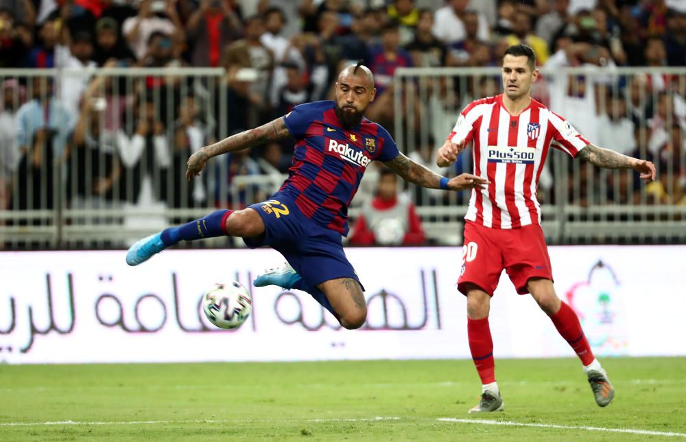 El Barça - Atlètic de Madrid de la Supercopa, en imatges