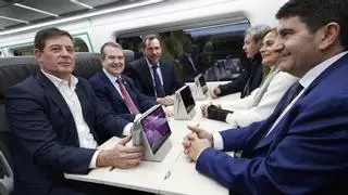Caballero dará la batalla para reducir en media hora el tiempo del AVE actual a Madrid: «Nos asiste la razón»