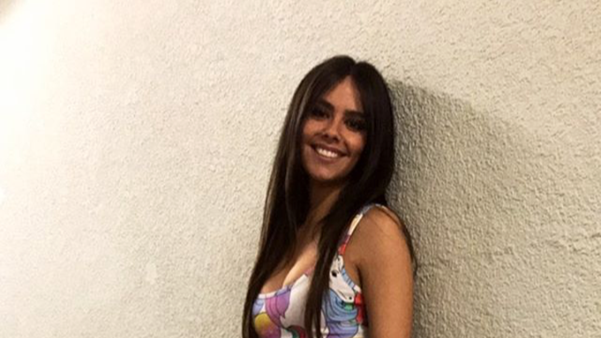 Cristina Pedroche con body de unicornios y falda metalizada