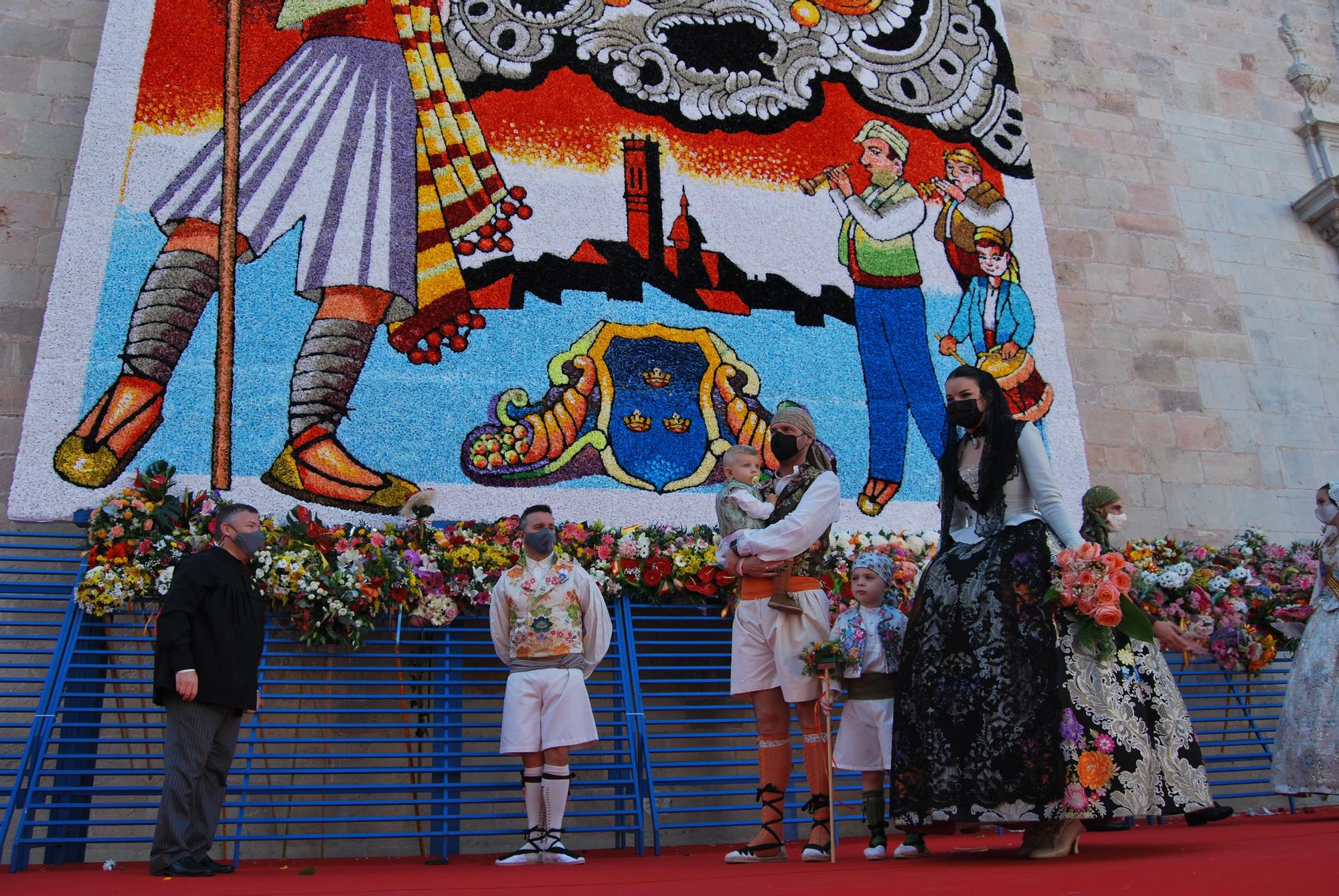 Ofrenda a la patrona de Burriana