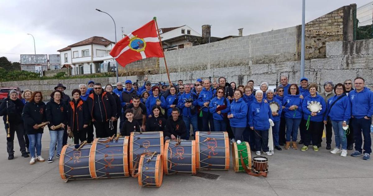 Uno de los últimos ensayos antes de salir para Madrid. | FDV