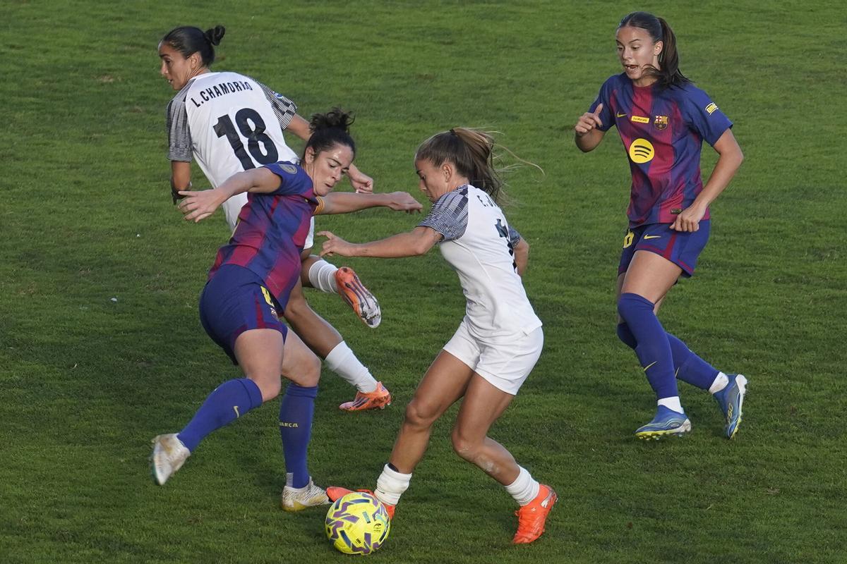 Badalona Women - Barça, al estadi de Palamós