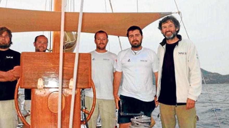 Amador Magraner, Toni Triay, Andreu Beteta, Luis Francisco Ruiz y Joan Ramis.