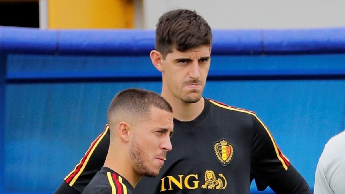 Courtois y Hazard han brillado en el Mundial