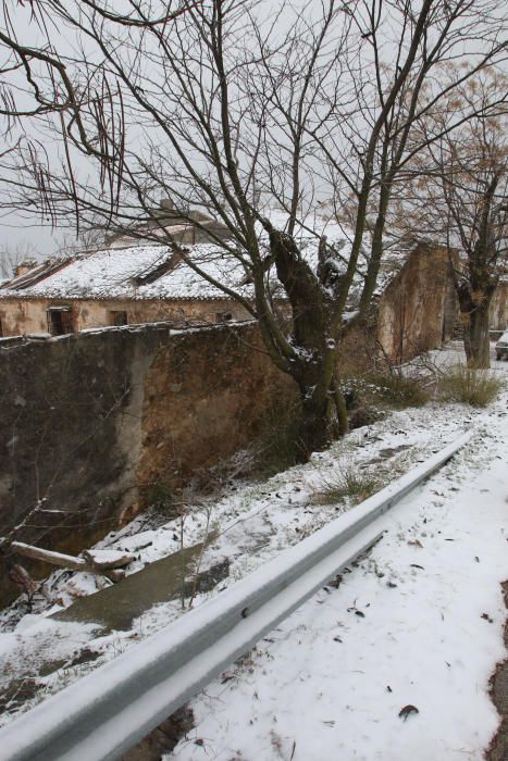 Primeras nieves de 2017 en la provincia de Málaga