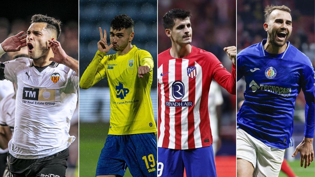 Máximos goleadores españoles de la temporada
