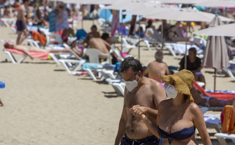 La segunda ola de calor del verano trae un fin de semana tórrido