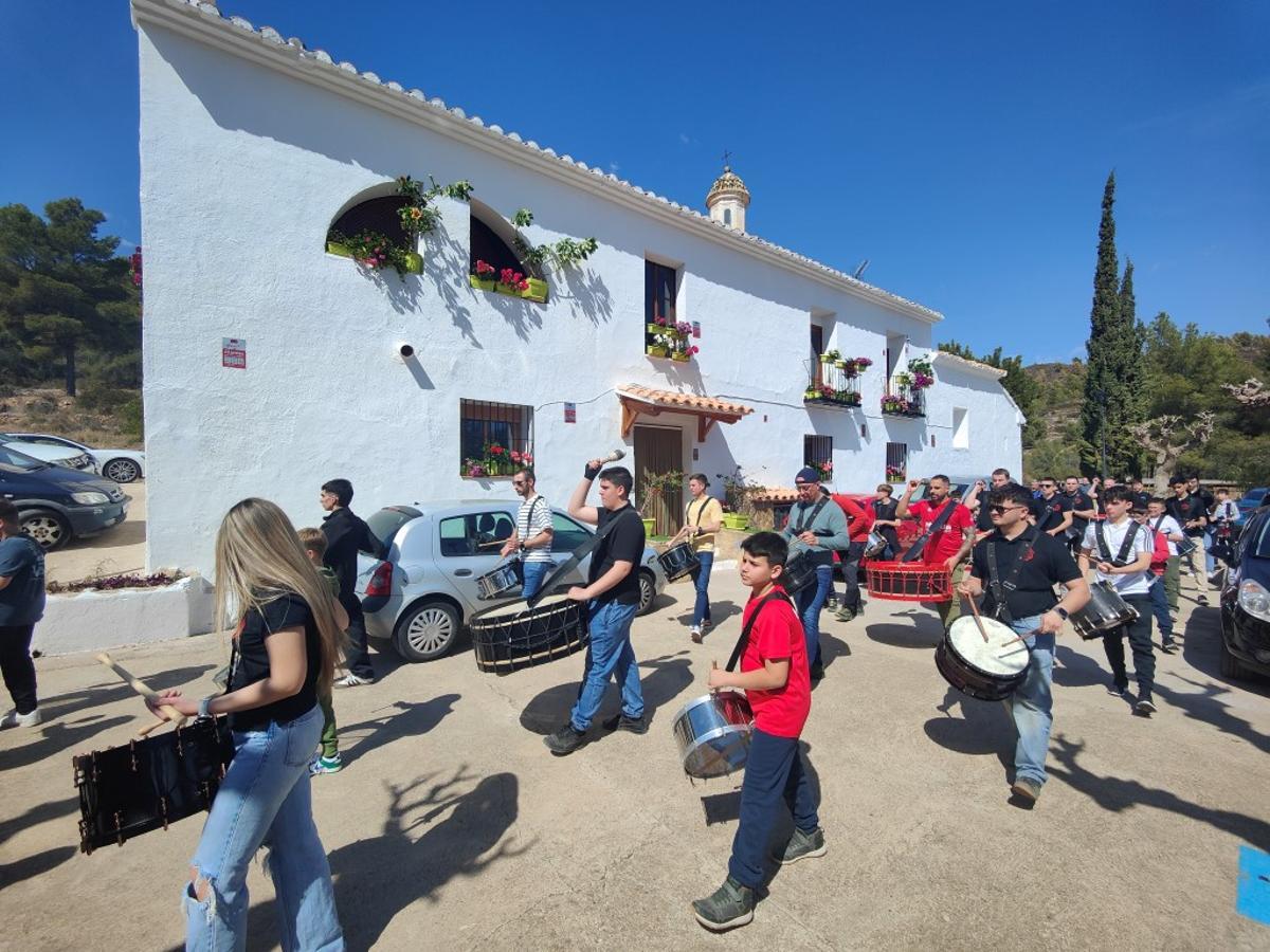 Otra imagen del ensayo que se ha realizado este domingo.