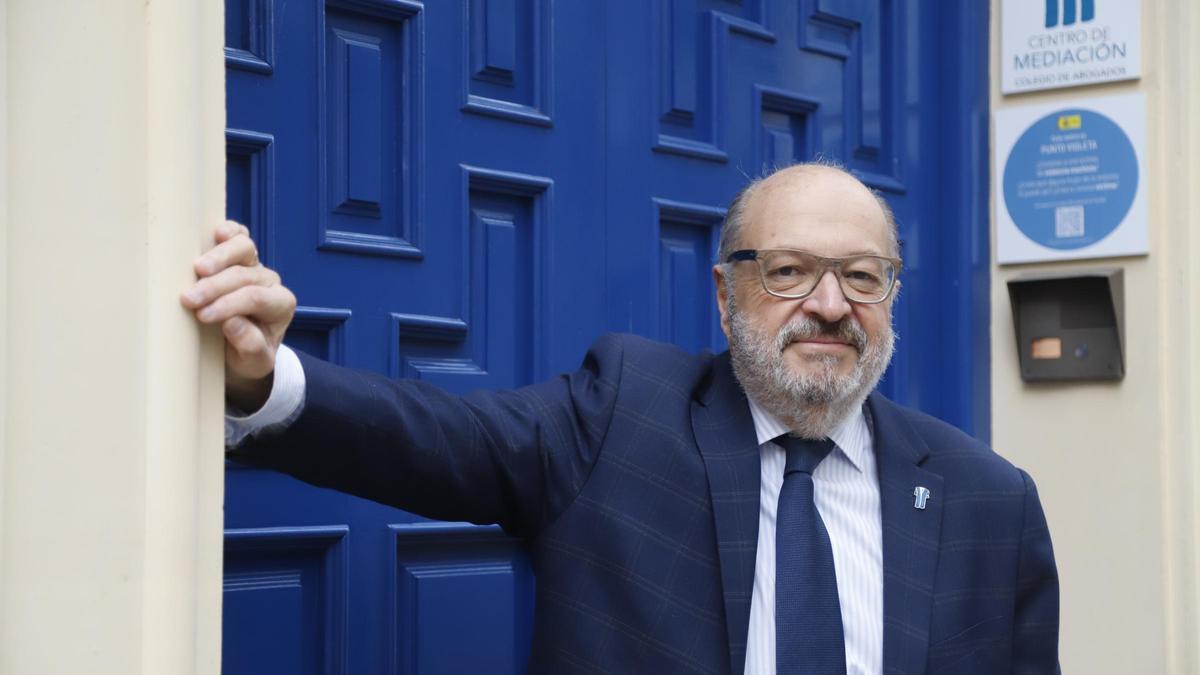 Carlos Arias, decano del Colegio de la Abogacía de Córdoba.
