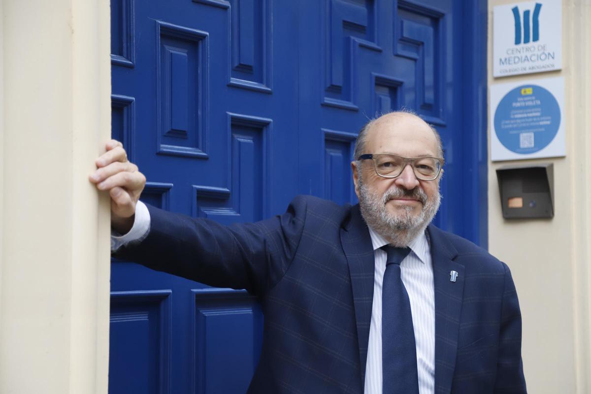 Carlos Arias, decano del Colegio de la Abogacía de Córdoba.