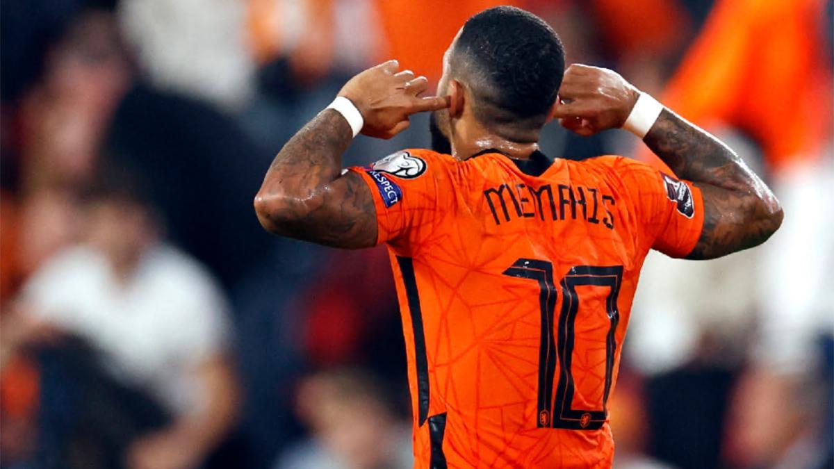 Memphis sigue su racha goleadora con Países Bajos