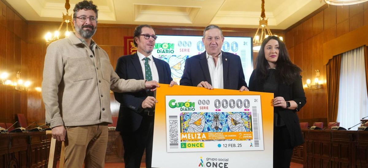 Francisco Alonso, Ismael Pérez, Javier Faúndez y Anabel Martín. | JOSE LUIS FERNÁNDEZ